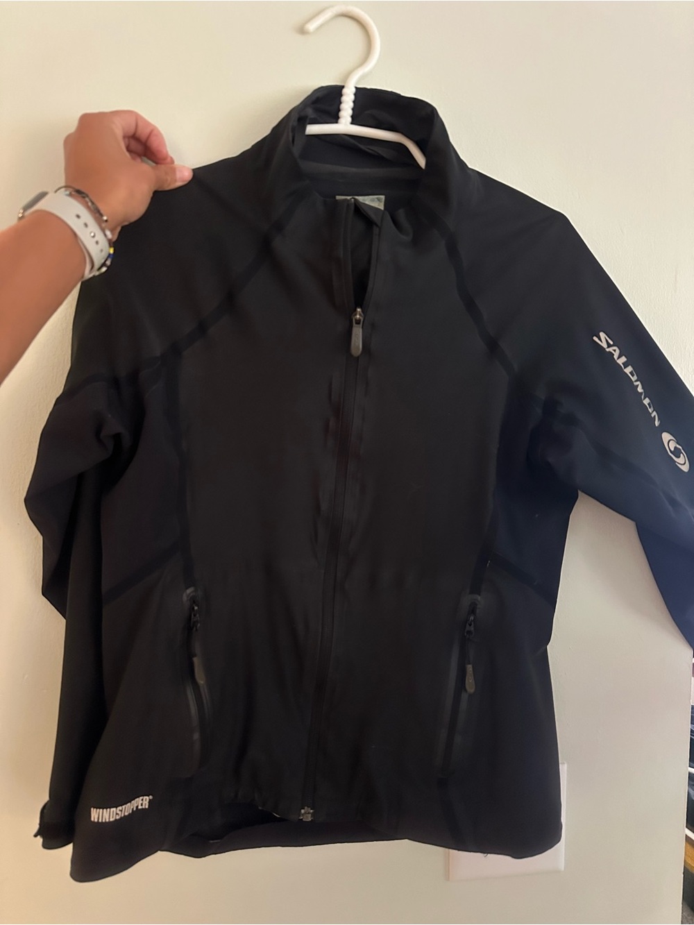 Salomon Black Women’s Wind-Resistant Ski Jacket
